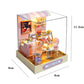 DIY Miniature Doll House 3D Puzzle Small House Assembly Building Model Kit Toys Home With Furniture Lighting Wooden Crafts Gifts