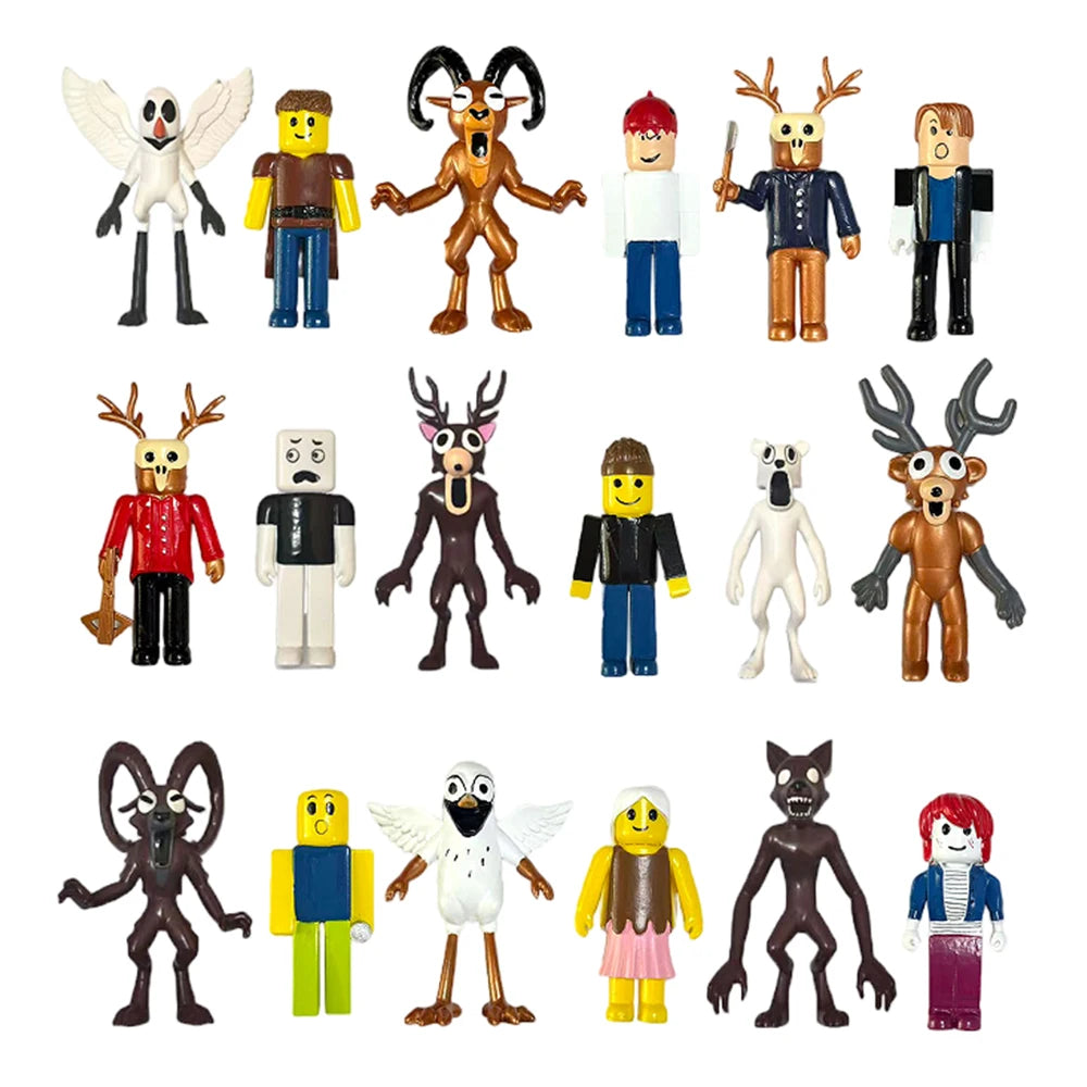 99 Nights In The Forest Monster Blind Box  New Hot DEER  Cartoon Milu Deer Stuffed Game Peripherals Halloween Toy Gifts