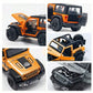 1/36 Convertible Wrangler Off-road Vehicle, Die-cast Metal, Boy's Toy, Four Doors Opening, Pull-back Function