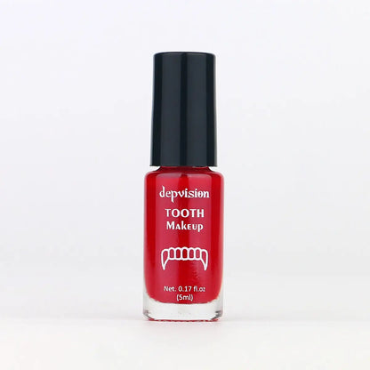 Depvision Tooth Paint Makeup Colorful Non Toxic for Halloween Party Cosplay Cosmetics Pigment