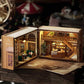 DIY Miniature Doll House 3D Puzzle Small House Assembly Building Model Kit Toys Home With Furniture Lighting Wooden Crafts Gifts