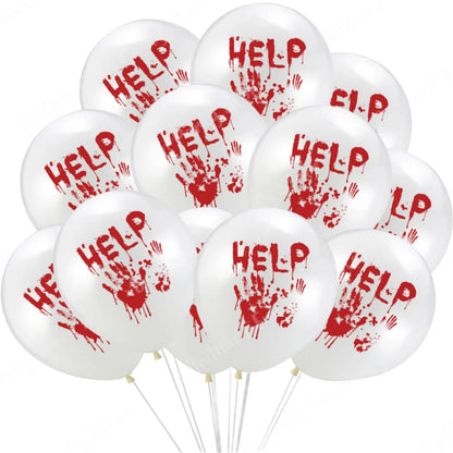 Halloween Balloons 12 Inch Black Orange White Pink Latex Balloon for Halloween Holiday Events Party Favors Supplies Decoration