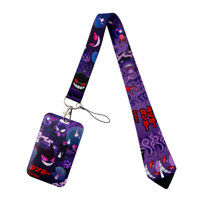 Japanese Anime Monsters Neck Strap Lanyard for Keys Keychain Badge Holder ID Credit Card Pass Mobile Phone Charm Accessories