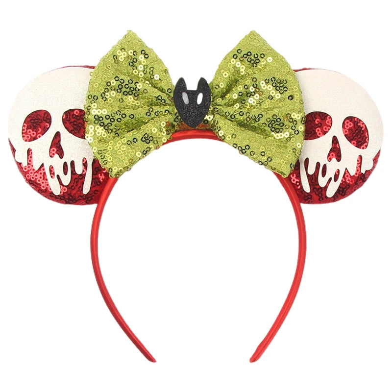 Mickey Mouse Ear Headbands Bow Hairbands Hair Accessories Party Christmas Halloween Princess Decoration Cosplay Costume for Girl