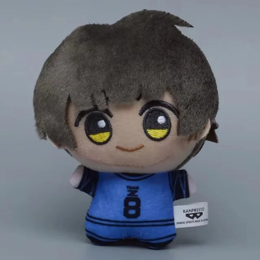 10cm Blue Lock Plush Toy Keychain Seishiro Nagi Isagi Yoichi Chigiri Bachira Meguru Charm Anime Peripheral Cute Stuffed Doll Bi