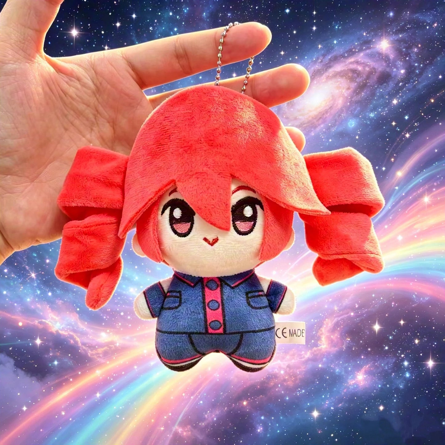 Anime Kasane Teto Cosplay Doll Kawaii Plush Stuffed Doll Ornament Christmas Gifts Anime Merchandise Kid Birthday Gift Home Decor