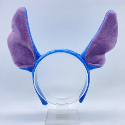 Halloween New Purple Long Ear Headband Adult Children's Birthday Party Rabbit Ears Hair Hoops Headgear