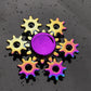 1 piece set colorful fidget spinner for adults zinc alloy stress relief toy office anxiety relief stress relief leisure gift