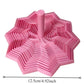 3D Printed Expanded Sensory Fidget Star,Easy-Grip Handles, Whirling Spiral Hexagon Spinner for Stress (Red and Blue,4.64in)