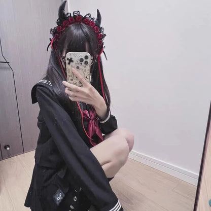 Halloween Ears Headband Kids Cosplay Bat Hair Band Girl Hair Accessories For Women Festival Party Hairband