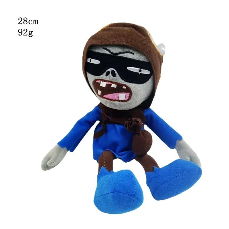 1pcs 30cm Plants VS Zombies Plush Toys PVZ Zombies Gargantuar Hats Pirate Zombies Plush Soft Stuffed Toys for Children Kids Gift