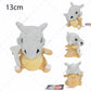 Cartoon Pokemon Plush Doll Cubone Riolu Geodude Aerodactyl Yveltal Rattata Duskull Stuffed Peluche Anime Birthday Xmas Gifts
