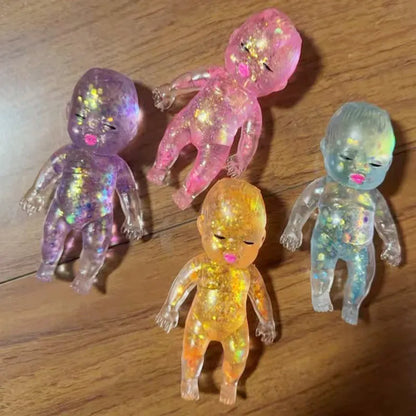 Squishy Maltose Sugar Glitter Shiny Stress Relief Toy Stretchable Slow Rising Fidget Toy Adults Stress Relief Gifts Home Decor