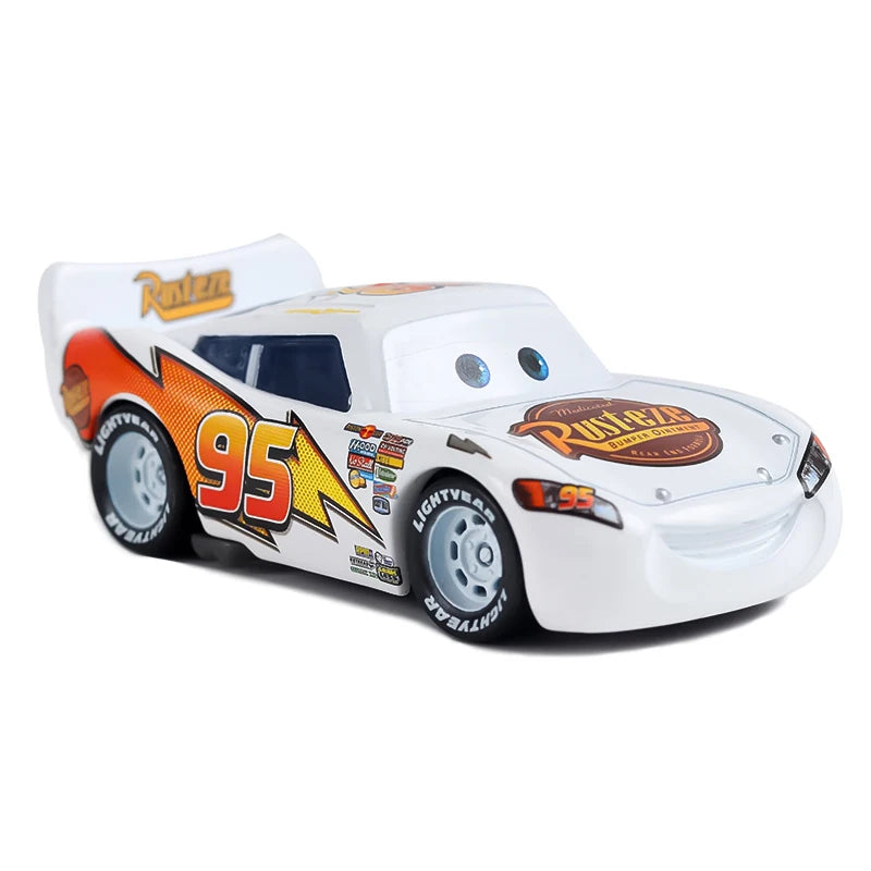 Cars 2 Cars 3 Lightning McQueen Mater Sheriff Flo Ramone Alloy Cars 1:55 Metal Die Casting Model Cars Toys Birthday Gifts
