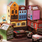 Doll House Miniature 3D Puzzle Toys Wooden Dollhouse Handmade Assembly Models For Teenagers Birthday Gifts Home Decoration