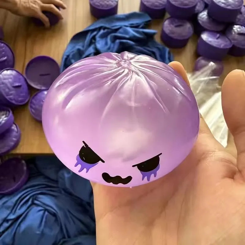 Halloween Ghost Dumpling 5.5-8.5CM Soft Sticky Slow Rebound Fidget Toy Anxiety Relief Mystery Blind Box Collectible Gift