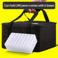 Icolour Zipper Marker Pen Case Larger Capacity Art Markers Canvas Storage Bag 36/48/60/80/168/240pcs Portable Marker Pen Holder
