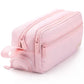 Large-Capacity Zippered Pencil Case Portable Multi-Compartment Pencil Pouch Waterproof and Durable Stationery Storage