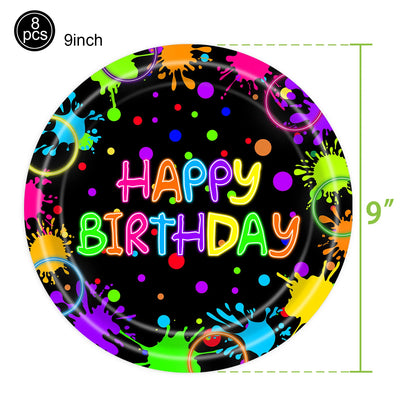 6 12 24 30 Pcs Neon Party Supplies Neon Formal Hats Glow In The UV Light Party Fluorescent Hat UV Light Party Decorations Adults