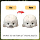 Soft Grey Seal Plush Keychain White Seal Plushies Animal Pendant Fashion Stuffed Doll Keyring Car Key Accessories Car Ornaments