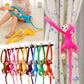 Plush Monkey Toy Stuffed Animal Cute Long Arm Tail Monkey Plush Toy Long Hands Monkey Mascot Room Curtain Decor Kids Toys