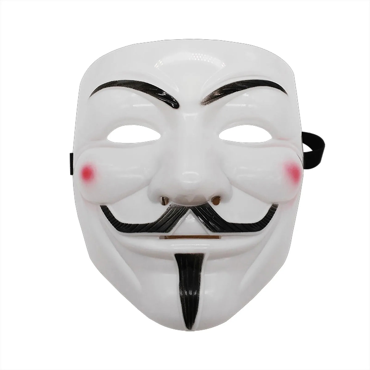 1pc Halloween Face Mask Black White V For Vendetta Hackers Cos Mask Halloween Cosplay Party Diy Masks Anime Anonymous Headwear