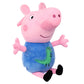 19cm 100% Genuine PEPPA PIG Stuffed Soft Doll Peppa George Zoe Suzy Rebecca Emily Danny Pedro bear Dinosaur Children Plush toy