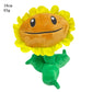 1pcs 13-20cm Plants VS Zombies Plush Toys Doll PVZ Sunflower Chomper Melon Peashooter Plants Soft Stuffed Toys for Children Kids