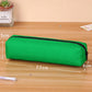 Solid Color Pencil Case Simple Pencil Bags For Student New Stationery School Supplies Kids Gift Zipper Big Cosmetic Bag