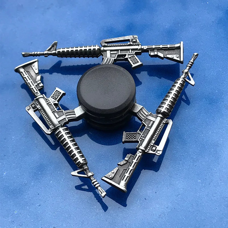 PUBG AWM M4A1 Hand Spinner Gun Zinc Alloy Metal Fidget Spinner King of Glory Series Spinner for Adult Stress Relief Toys