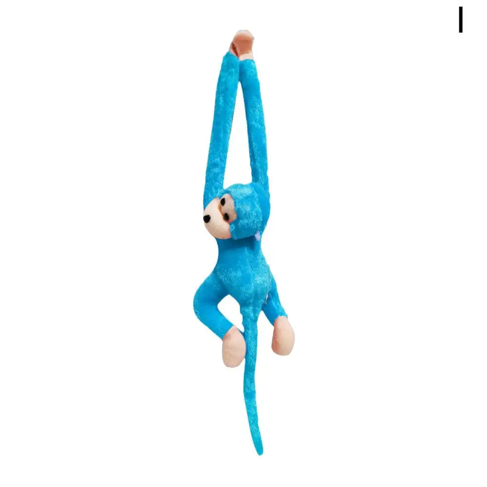Plush Monkey Toy Stuffed Animal Cute Long Arm Tail Monkey Plush Toy Long Hands Monkey Mascot Room Curtain Decor Kids Toys