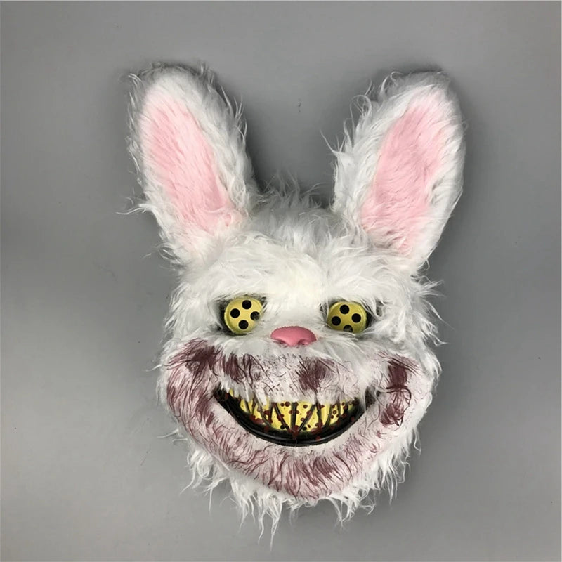 Halloween Cosplay Face Mask Fancy Party Stage Make-up Scary Bear Rabbit Cartoon Head Cover Carnival Costume Prop Masquerade Mask