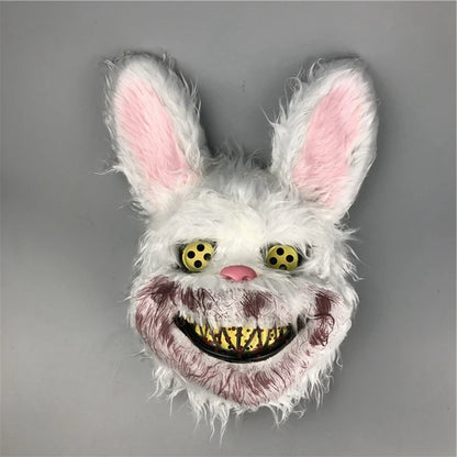 Halloween Cosplay Face Mask Fancy Party Stage Make-up Scary Bear Rabbit Cartoon Head Cover Carnival Costume Prop Masquerade Mask