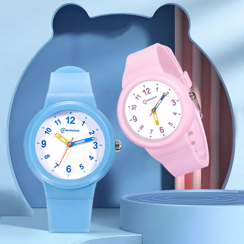 UTHAI CA03 3-12 Year Old Children's Watch Fashion Simple Sports Comfortable Waterproof High Boys Girls Quality Quartz Watches