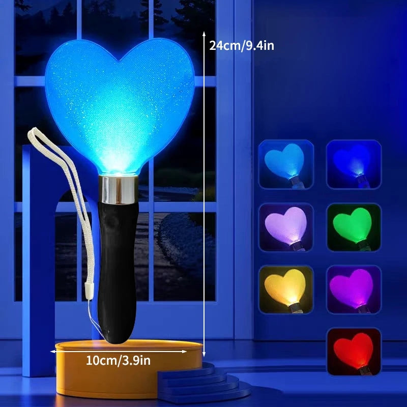 Lightstick Kpop Concert Support Rods LED Lightstick Bright Stick Glow Stick Crazy Hour Crazy Wedding Halloween Christmas Party