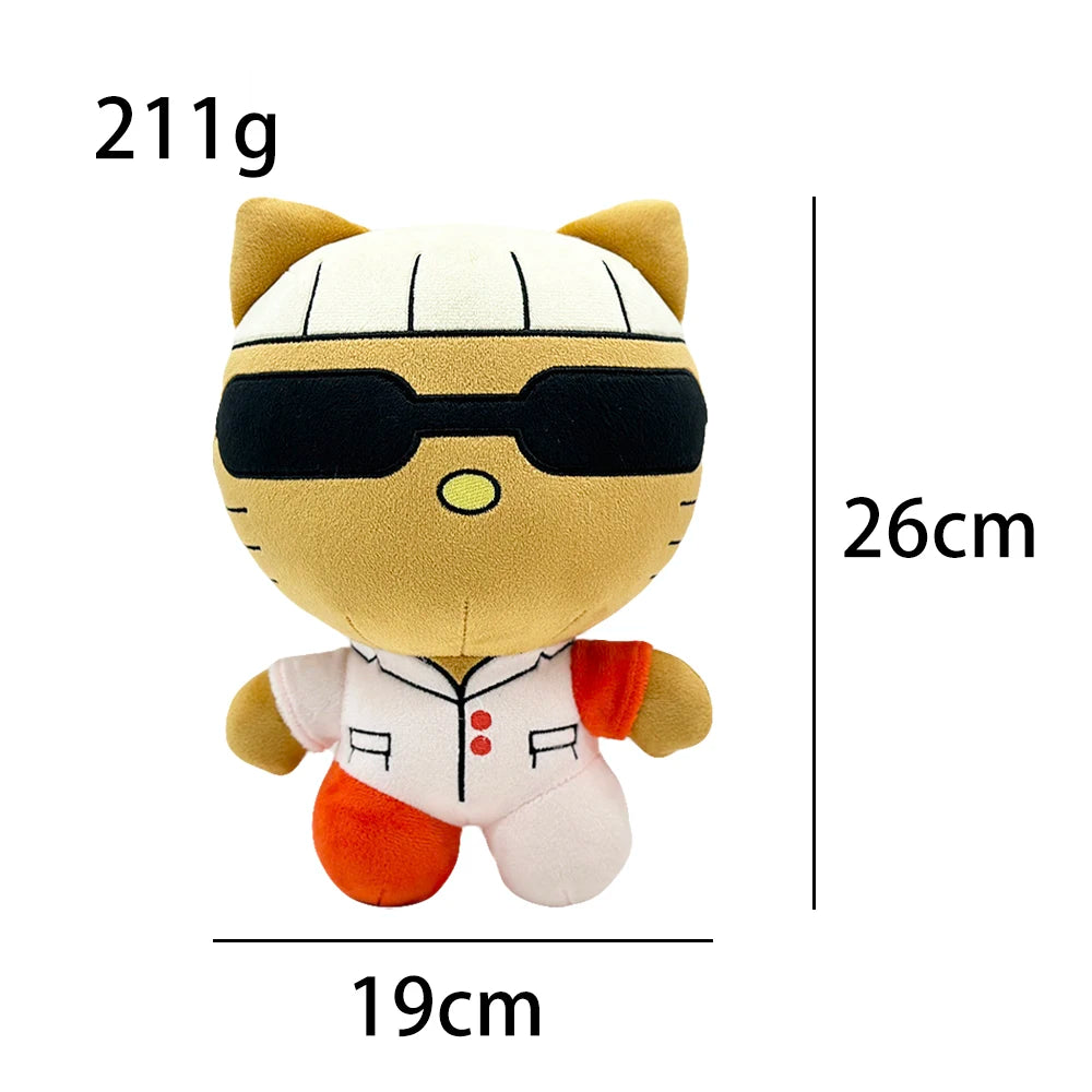 Multiple Styles Cute Cat Eminem XXXTentacion Frank Ocean Plush Toy Doll with Clothes Stuffed Soft Plush Toys Fans Collect Gift