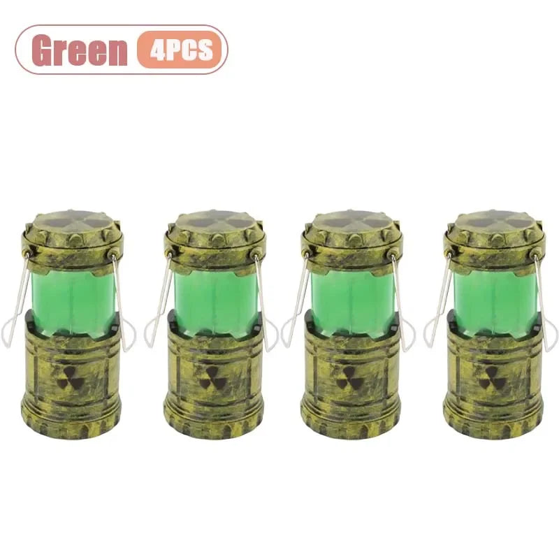 Decorative LED Mini Nuclear Reactor Lantern Apocalypse Style Couple Prank Night Light Halloween Gift Home Decor Novelty Lamp