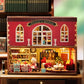 Doll House Miniature 3D Puzzle Toys Wooden Dollhouse Handmade Assembly Models For Teenagers Birthday Gifts Home Decoration