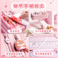 3D Astronaut Pencil Case Boys Stationery New Popular Student Double-layer Large Capacity Waterproof Pink Rabbit