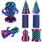 3D Printed Spiral Cone Fidget Toy Impossible Passthrough Pyramid Pillar Vortex Helix Gourd Cylinder Illusion Stress Relief