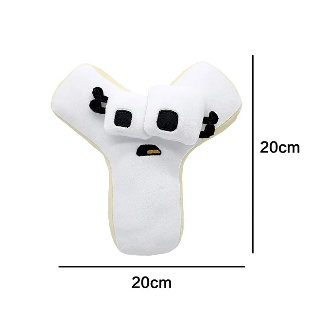 Alphabet Lore Plush Toys A-Z English Letter Stuffed Animal Plushie Doll Toys Gift For Kids Children Educational Christmas Gifts
