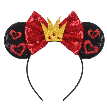 2026 Latest Halloween Cobweb Ears Headband Women Festival DIY Mouse Hairband Kids Party Villains Cosplay DIY Hair Accessories
