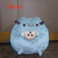 Simulated Cat Doll Plush Toy Anime Cat Soft Home Decoration Tabletop Bedroom Decoration Kids Toy Series Accessories Gifts/