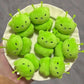 1/2/4/6/12pcs Mini Alien Cat Plush Doll Green Space Cat Pendant Portable Keychains Bag Decoration Trendy Toys Surprise Gifts