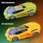 1:64 Magic Color Changing Racing Car Model Temperature Sensitive Inertia Pull Back Cars Toys Crash-Resistant Durable Boys Gift