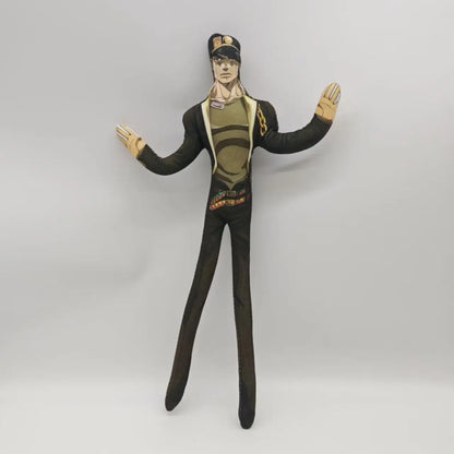 28cmJoJo Jotaro Kujo Joseph Joestar Gyro Zeppeli Johnny Joestar Stuffed Doll Abstract Wire Skeleton Cosplay Fans Collection Gift