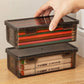 1pc Translucent PencCase Large Capacity Lightweight Convenient for School Supplies Storage Pen Box Organizer Box
