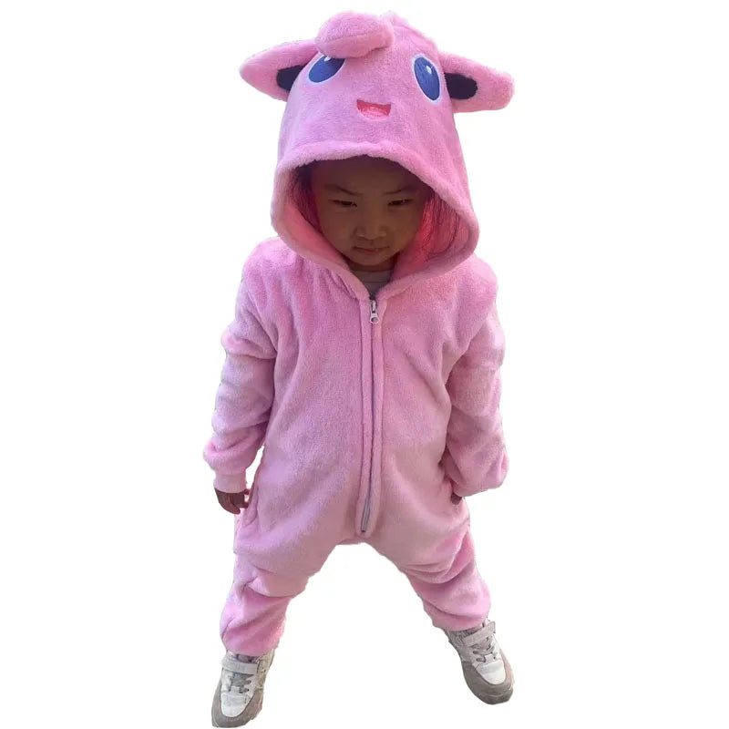 Kids Cosplay Costume Clothes Children Onesies Kigurumi Full Body Sleepwear Whole Pijamas Boys Costume Halloween Christmas Gift