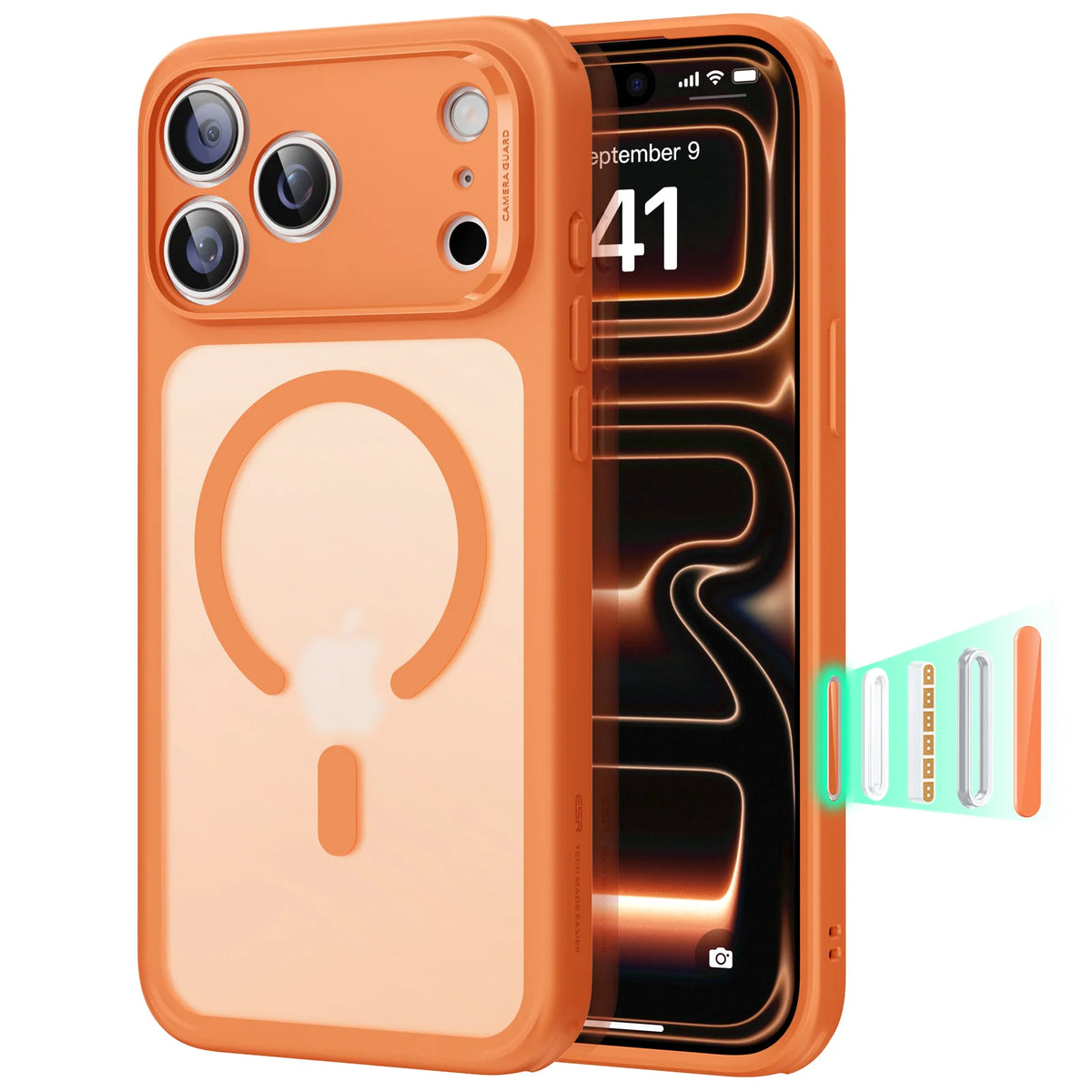 ESR for iPhone 18 Pro Max/18 Pro(2026) Magnetic Phone Case Military-Grade Protection Back Cover for iPhone 17/16/Air Series