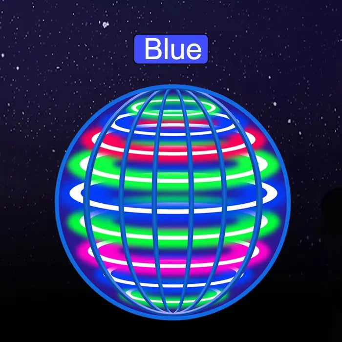 AFlying Ball, Automatic Spinning Ball, LED Dazzling Lights, Floating Magic, Fan, UFO Flying Machine, Toy Gift, Game, Sports Ball
